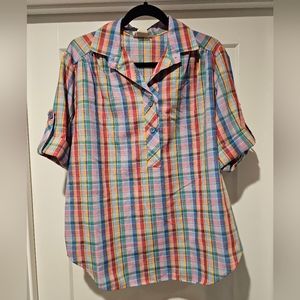 Steven's Creek II California Vintage Rainbow Plaid shirt